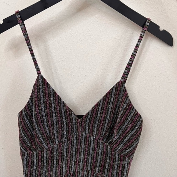 by the way Multicolor Lux Glitter Julia Jumpsuit - Picture 2 of 12